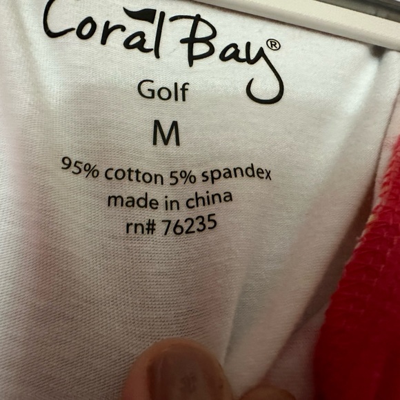 Coral Bay Golf shirt size medium - Picture 8 of 9